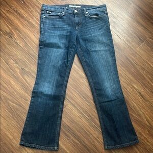 Joe's Jeans Blue Flare & Wide Leg  size 30 W
